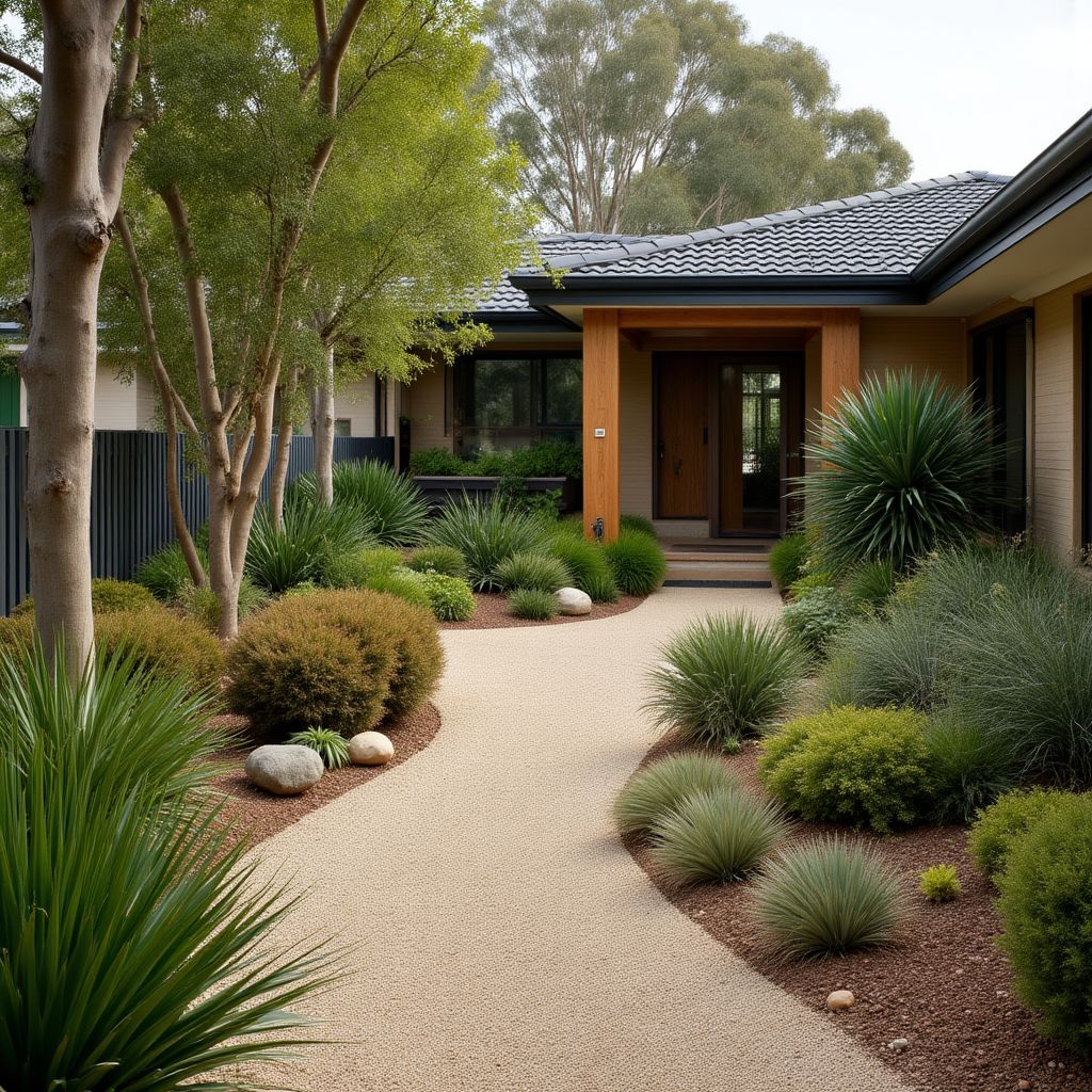 Perth waterwise garden design