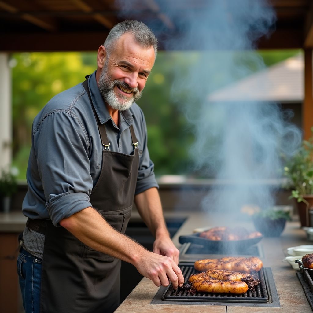 Michael Thompson - Co-Founder & BBQ Specialist