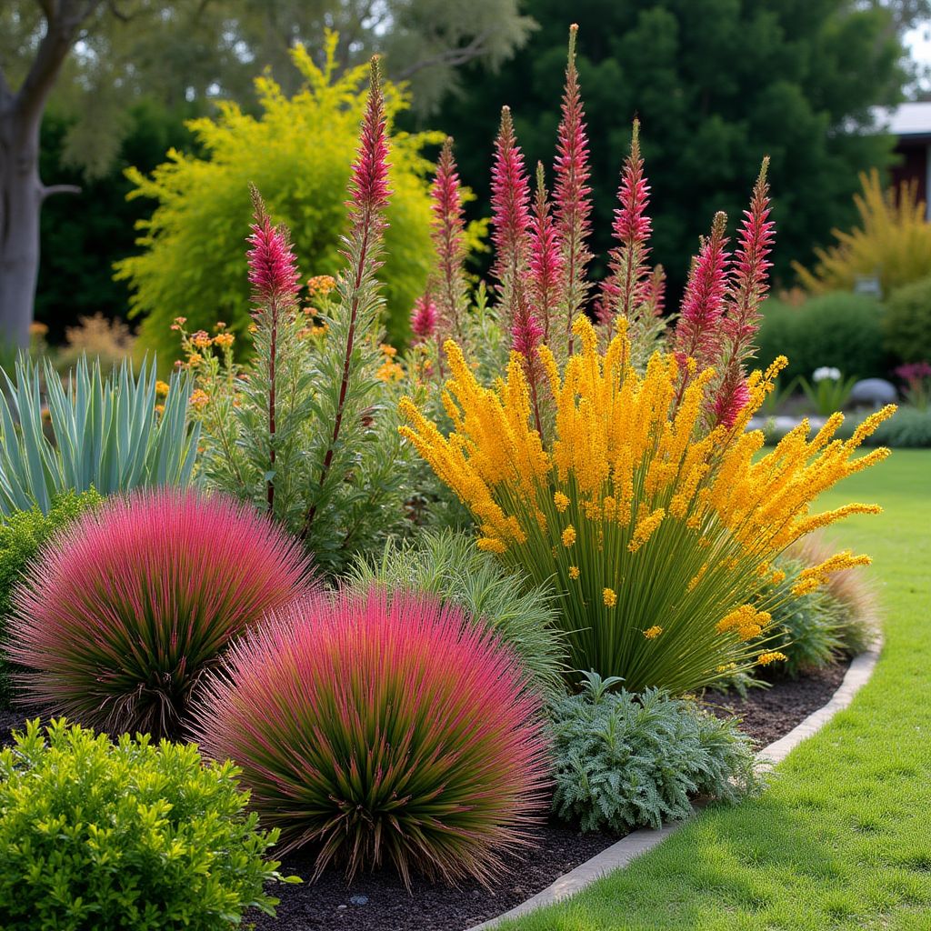 Australian native plant garden