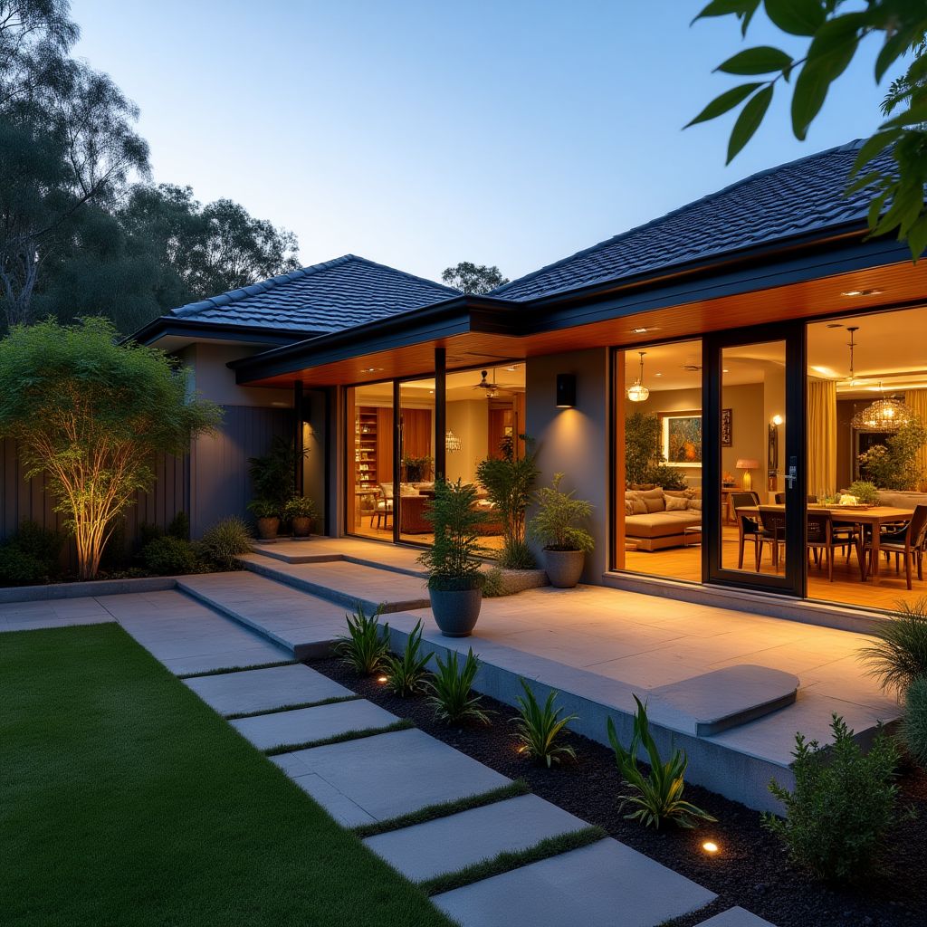 Family-friendly backyard retreat